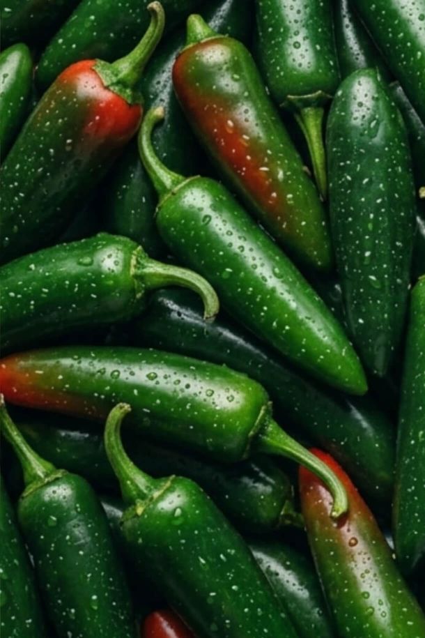 ingredienti freschi selezionati per le conserve artigianali Jovilios - jalapeno